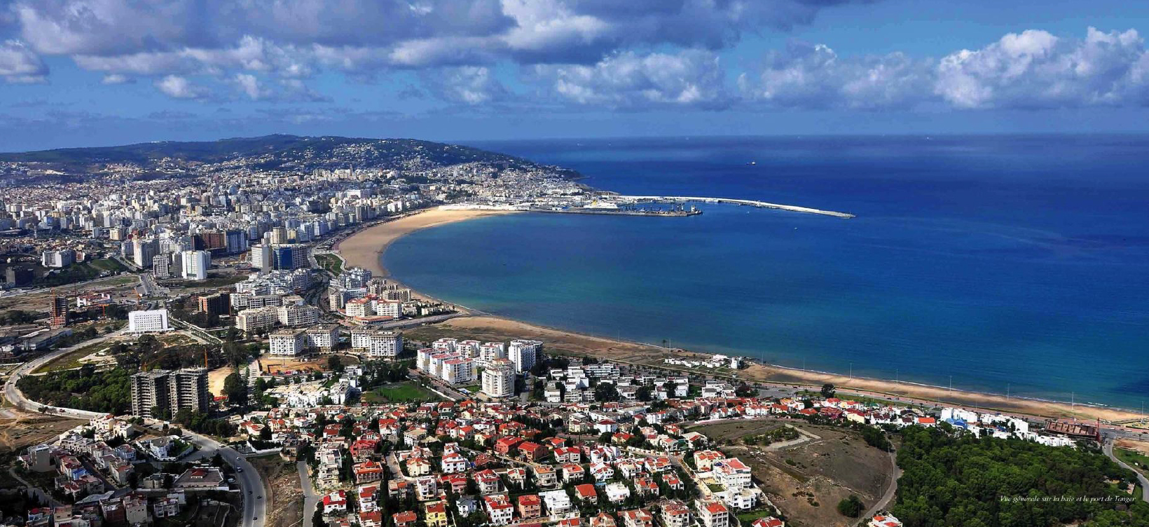 Vue على خليج طنجة